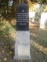 Grabstein Nummer 58 auf dem Friedhof Prenzlau