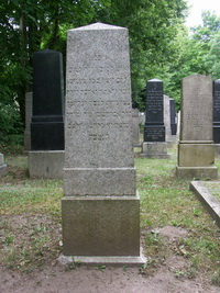 Grabstein Nummer 109 auf dem Friedhof Prenzlau
