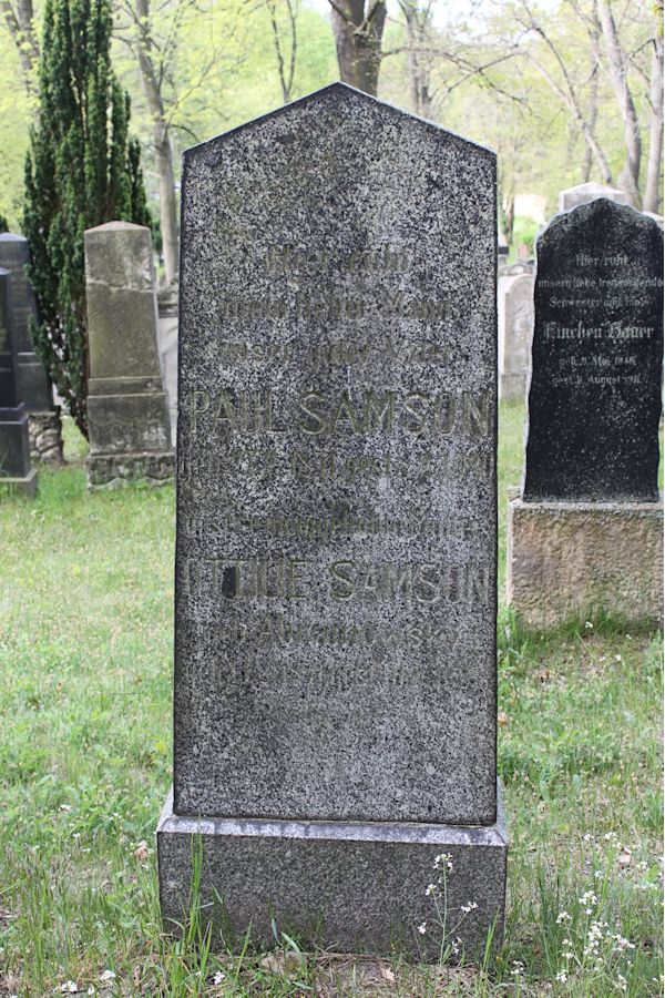 Grabstein Nummer 366 auf dem Friedhof Potsdam