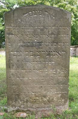Grabstein Nummer 39 auf dem Friedhof Wriezen