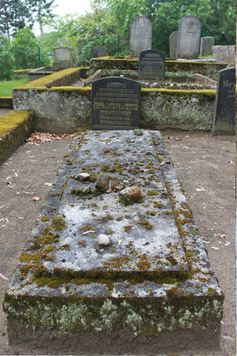 Grabstein Nummer 23 auf dem Friedhof Oderberg