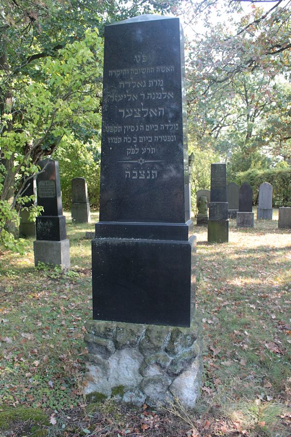 Grabstein Nummer 79 auf dem Friedhof Guben