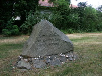 Grabstein Nummer 21 auf dem Friedhof Perleberg