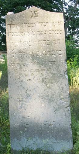 Grabstein Nummer 87 auf dem Friedhof Wriezen