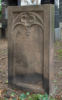 Grabstein Nummer 108 auf dem Friedhof Schwedt