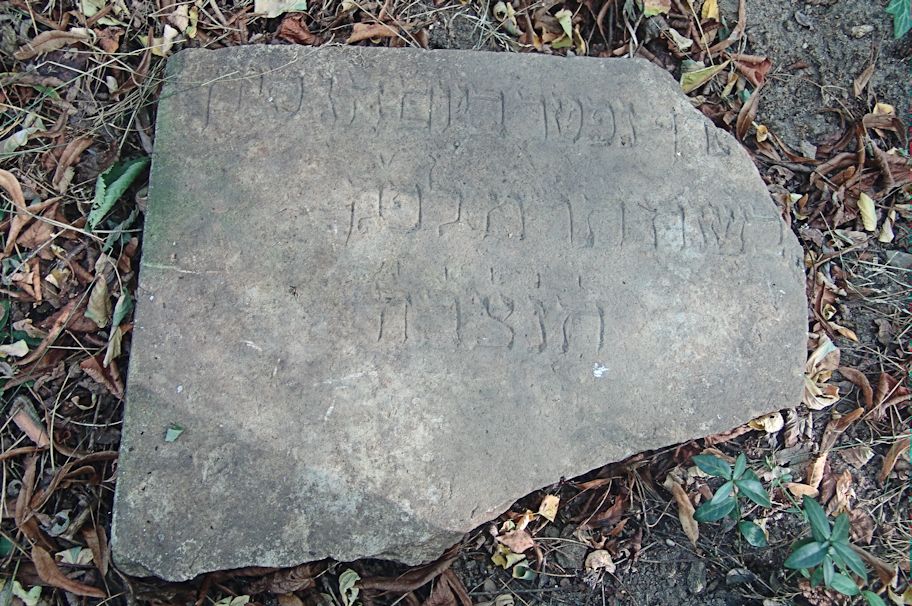 Grabstein Nummer 9 auf dem Friedhof Sulęcin (Zielenzig)