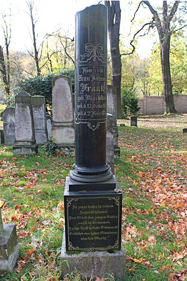 Grabstein Nummer 289 auf dem Friedhof Potsdam