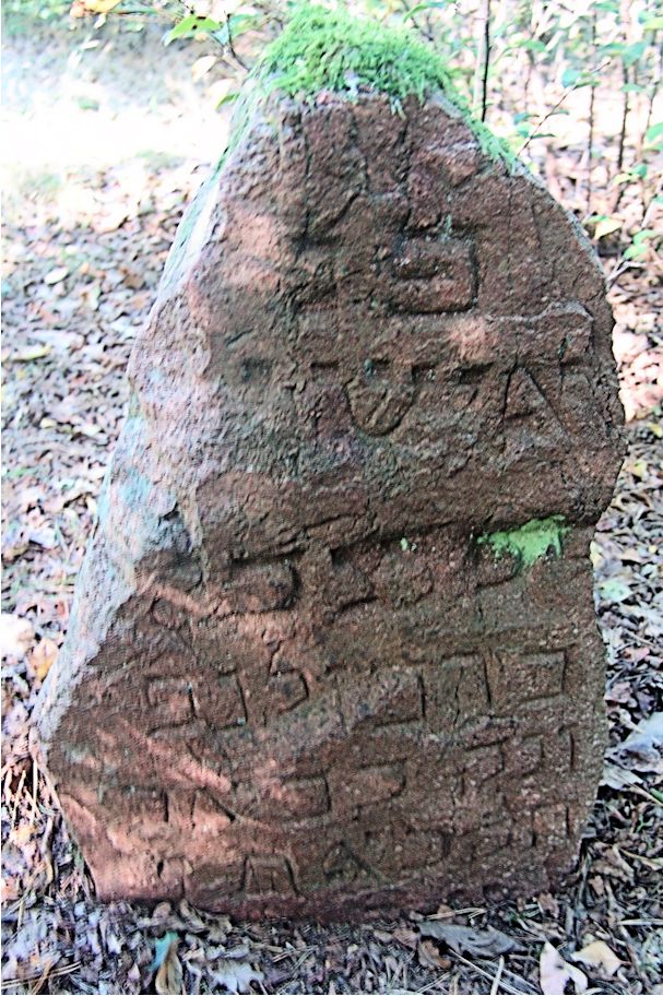 Grabstein Nummer 83 auf dem Friedhof Trzciel (Tirschtiegel)