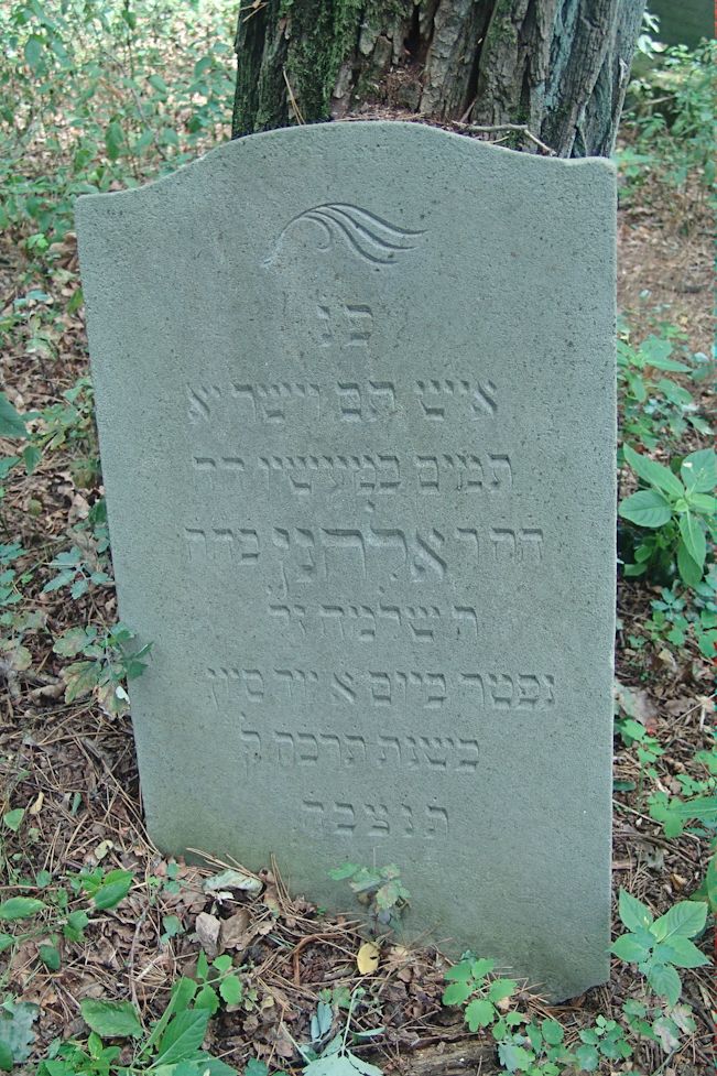 Grabstein Nummer 122 auf dem Friedhof Trzciel (Tirschtiegel)