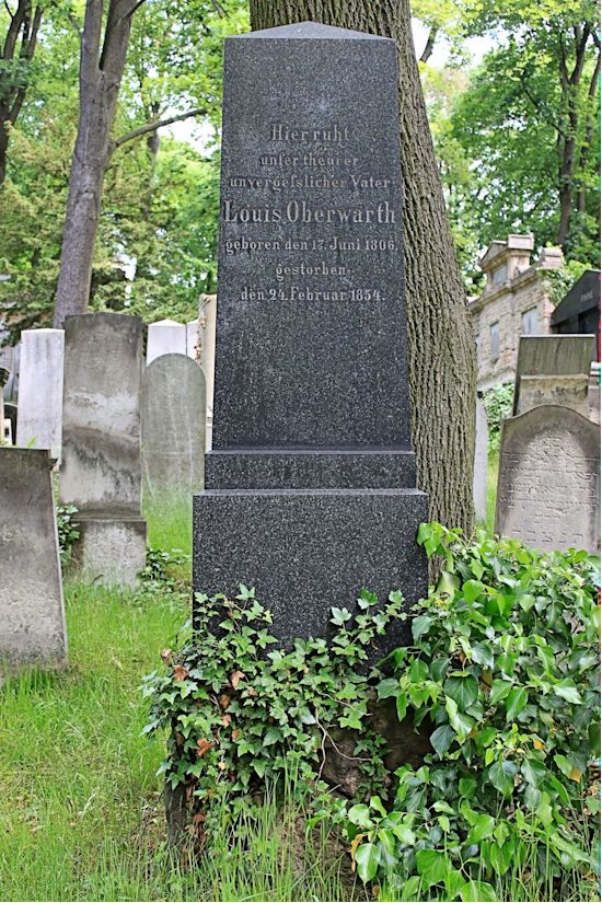 Grabstein Nummer 190 auf dem Friedhof Potsdam