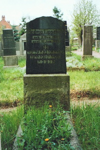 Grabstein Nummer 7 auf dem Friedhof Prenzlau