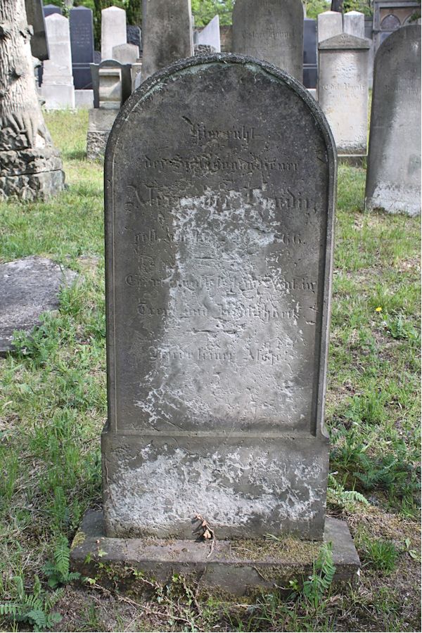 Grabstein Nummer 196 auf dem Friedhof Potsdam
