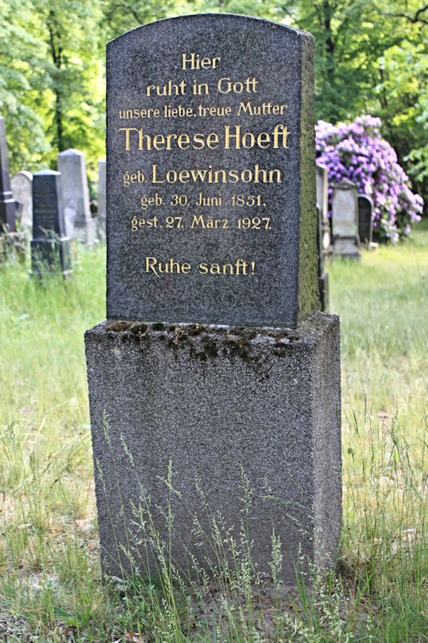 Grabstein Nummer 420 auf dem Friedhof Potsdam