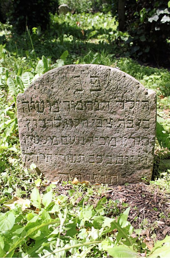 Grabstein Nummer 5 auf dem Friedhof Moryń (Mohrin)