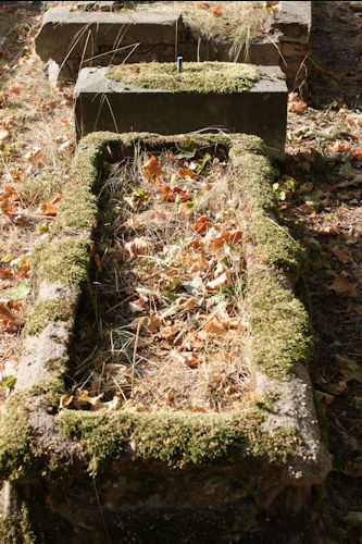 Grabstein Nummer 51 auf dem Friedhof Beelitz