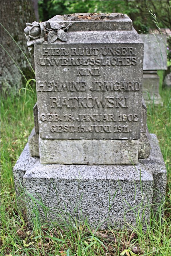 Grabstein Nummer 399 auf dem Friedhof Potsdam