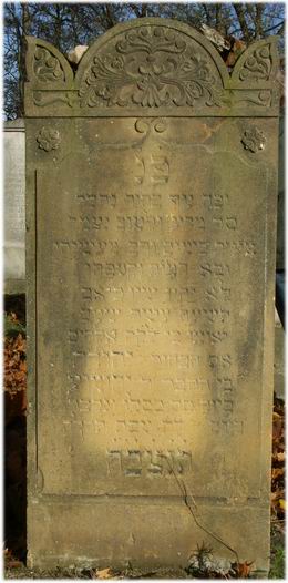 Grabstein Nummer 15 auf dem Friedhof Wriezen