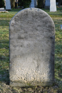 Grabstein Nummer 19 auf dem Friedhof Schwedt