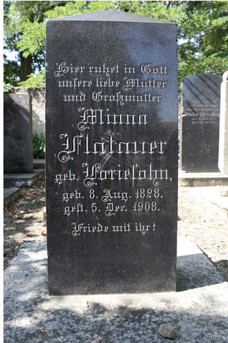 Grabstein Nummer 27 auf dem Friedhof Fürstenwalde