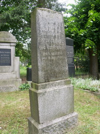 Grabstein Nummer 36 auf dem Friedhof Prenzlau