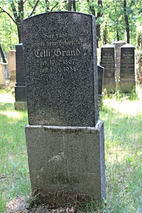 Grabstein Nummer 364 auf dem Friedhof Potsdam