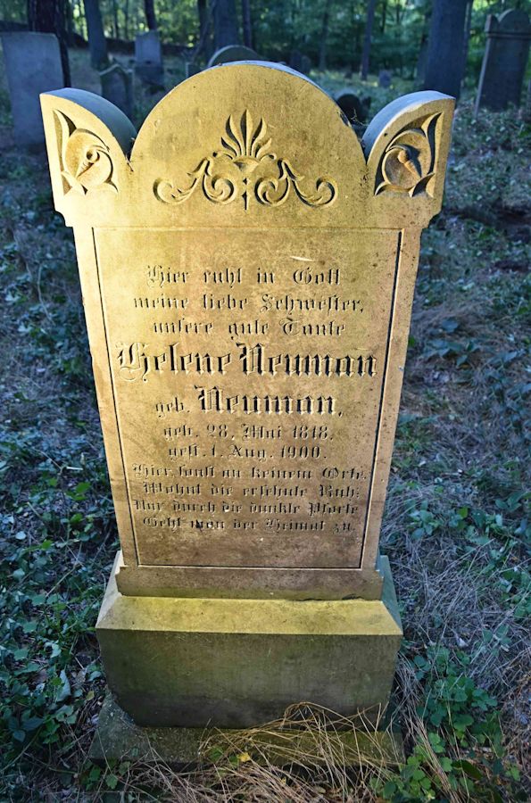 Grabstein Nummer 115 auf dem Friedhof Trzemeszno Lubuskie (Schermeisel)