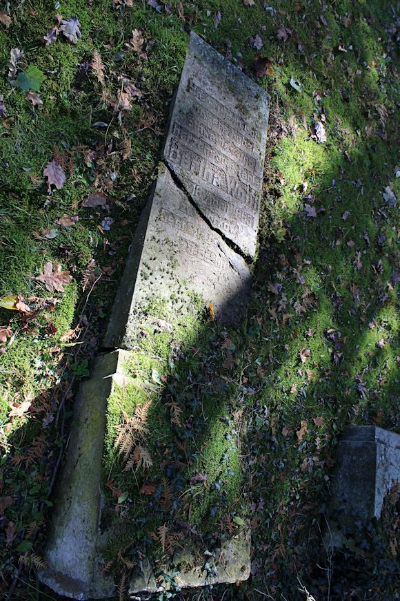 Grabstein Nummer 100 auf dem Friedhof Storkow
