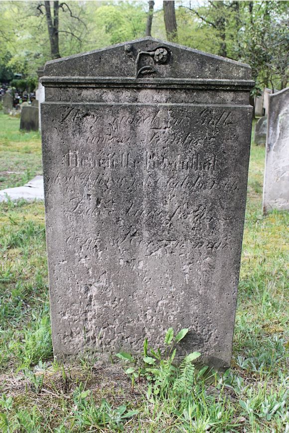 Grabstein Nummer 199 auf dem Friedhof Potsdam