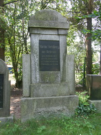 Grabstein Nummer 40 auf dem Friedhof Prenzlau