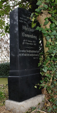 Grabstein Nummer 53 auf dem Friedhof Schwedt