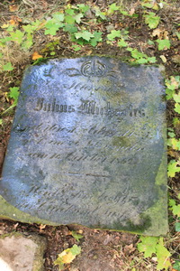 Grabstein Nummer 36 auf dem Friedhof Lindow