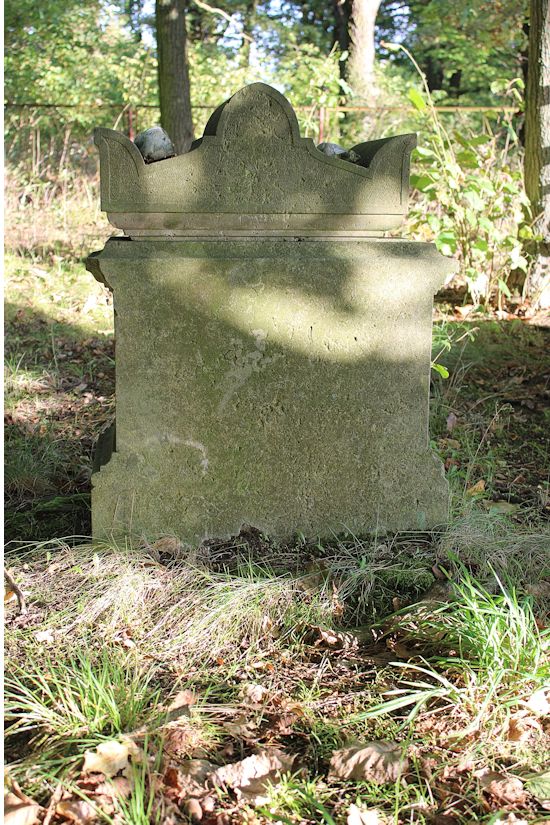 Grabstein Nummer 6 auf dem Friedhof Friedland