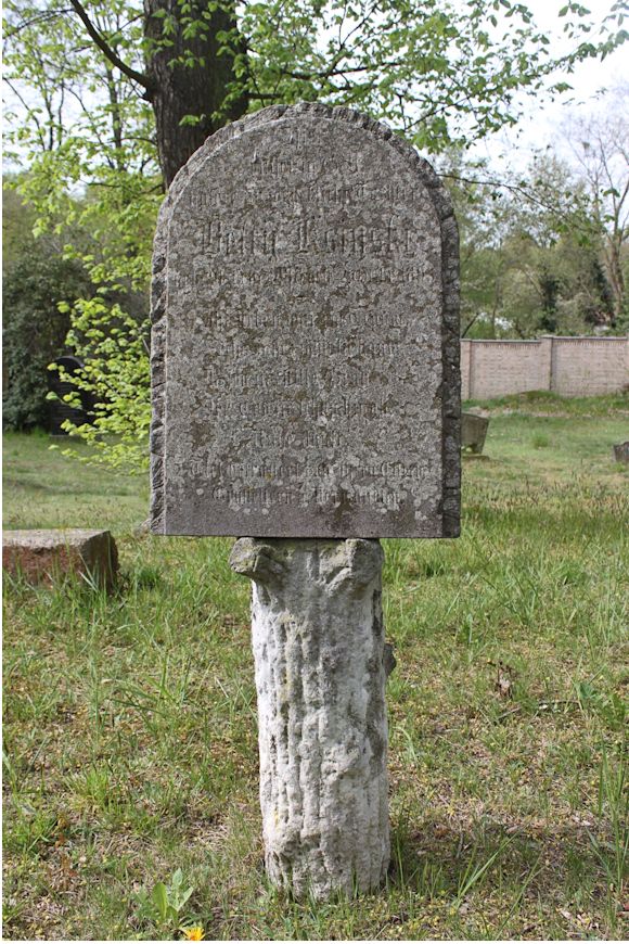 Grabstein Nummer 391 auf dem Friedhof Potsdam