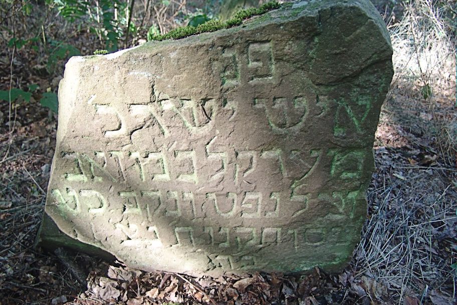 Grabstein Nummer 77 auf dem Friedhof Trzciel (Tirschtiegel)