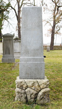 Grabstein Nummer 38 auf dem Friedhof Schwedt