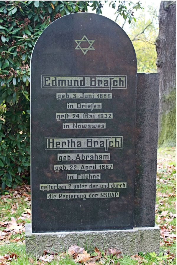 Grabstein Nummer 188 auf dem Friedhof Potsdam