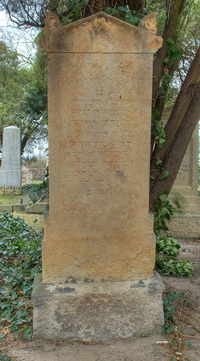 Grabstein Nummer 109 auf dem Friedhof Schwedt