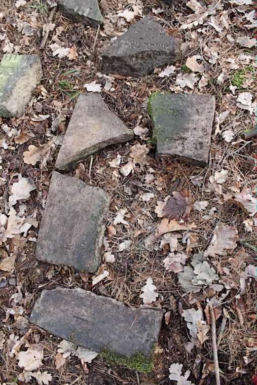Grabstein Nummer 11 auf dem Friedhof Brójce (Brätz)
