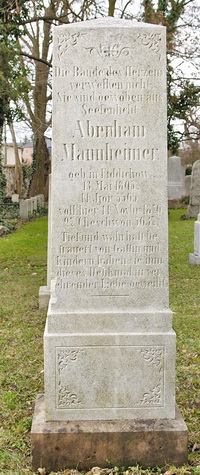 Grabstein Nummer 40 auf dem Friedhof Schwedt