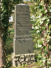 Grabstein Nummer 20 auf dem Friedhof Perleberg