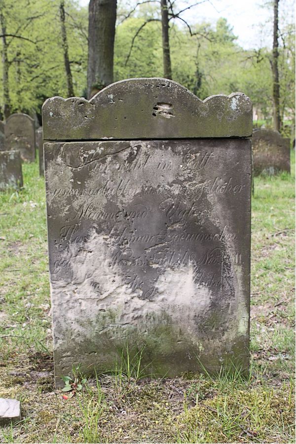 Grabstein Nummer 180 auf dem Friedhof Potsdam
