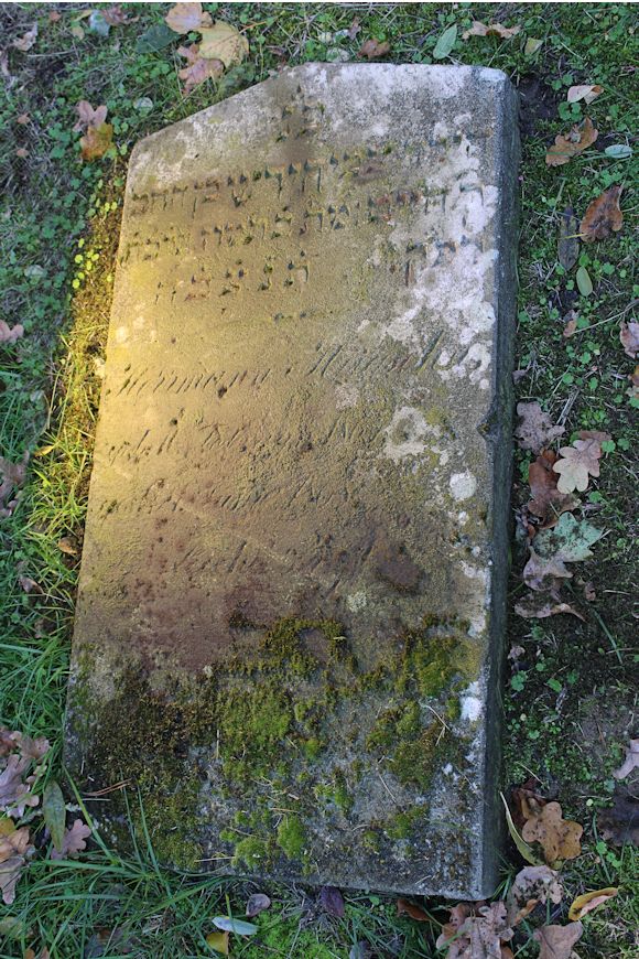 Grabstein Nummer 75 auf dem Friedhof Storkow