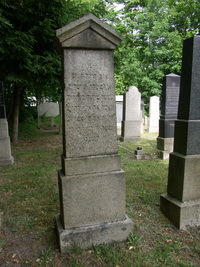 Grabstein Nummer 61 auf dem Friedhof Prenzlau