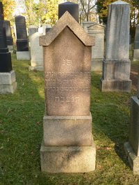 Grabstein Nummer 83 auf dem Friedhof Prenzlau