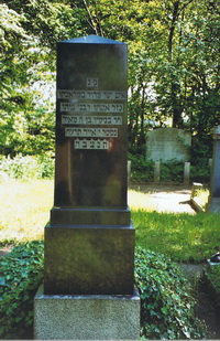Grabstein Nummer 57 auf dem Friedhof Prenzlau