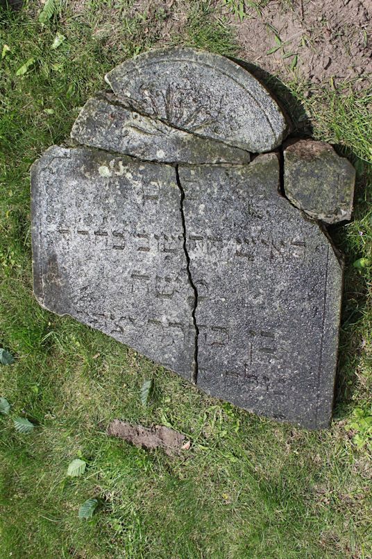 Grabstein Nummer 7 auf dem Friedhof Neuruppin
