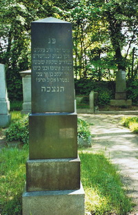 Grabstein Nummer 54 auf dem Friedhof Prenzlau