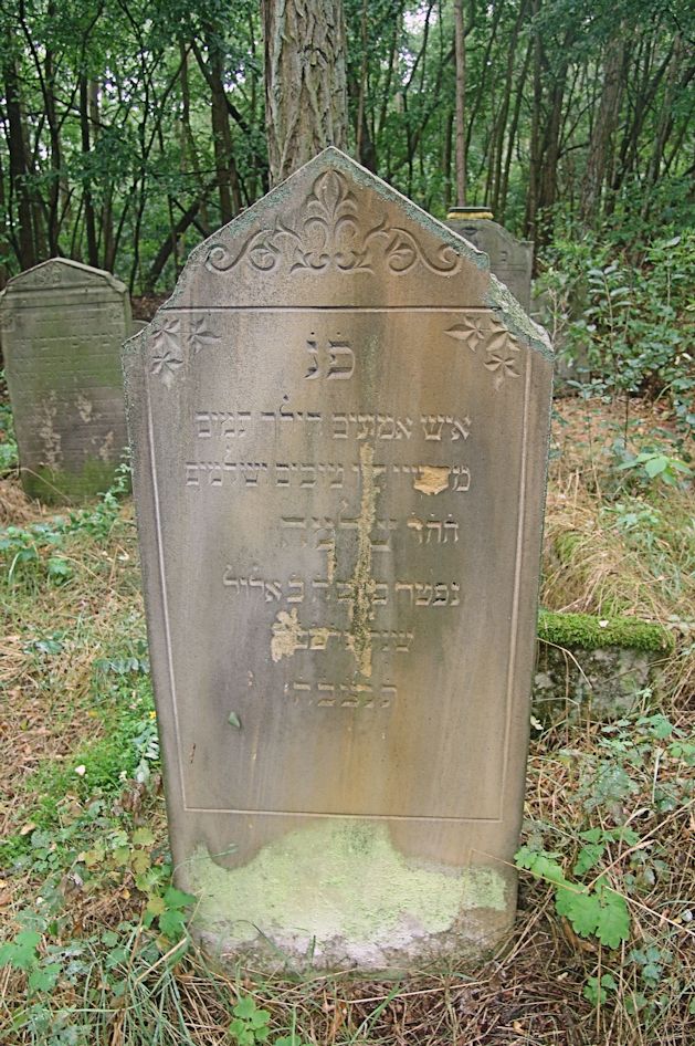 Grabstein Nummer 101 auf dem Friedhof Trzciel (Tirschtiegel)