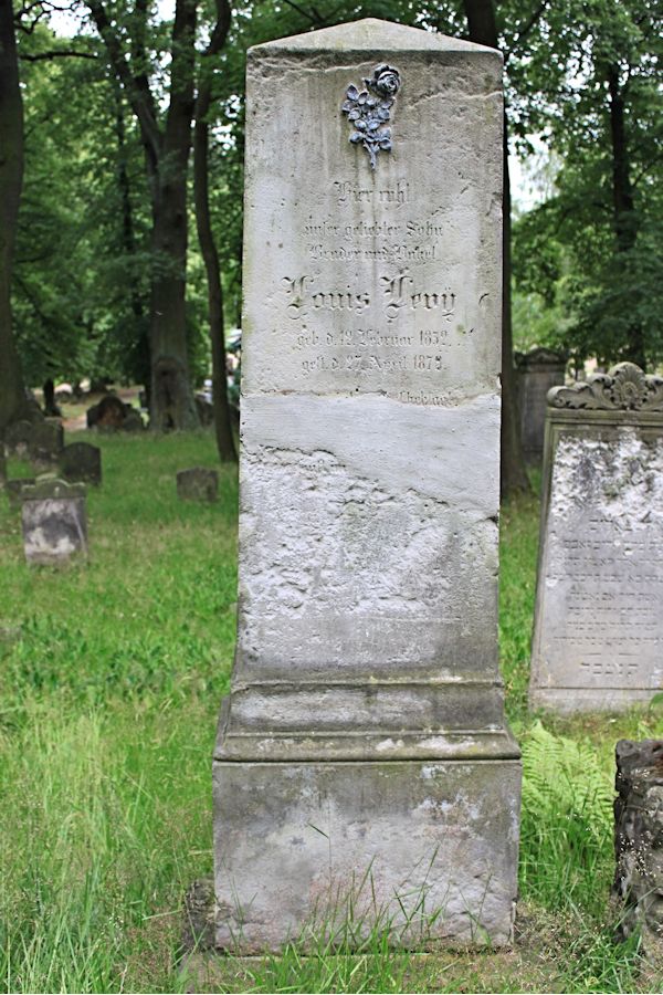 Grabstein Nummer 231 auf dem Friedhof Potsdam