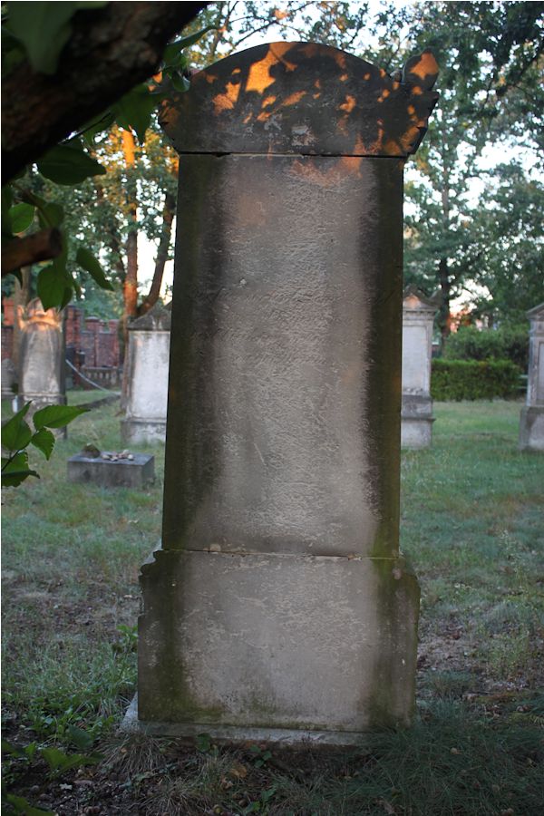 Grabstein Nummer 4 auf dem Friedhof Guben